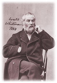 Walt Whitman, 1864