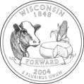 2004 Wisconsin Quarter Reverse