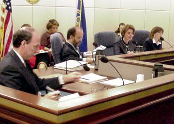 EEOC Commissioners and Chair at November 12, 2002 Meeting
