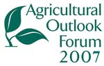 ag outlook forum 2007 logo