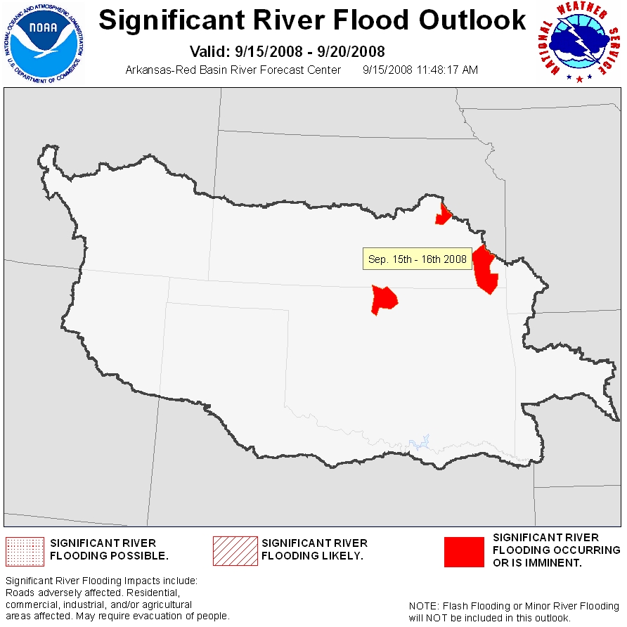 ABRFC Significant Flood Outlook