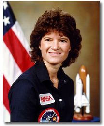 Sally Ride (NASA Photo S84-37256)