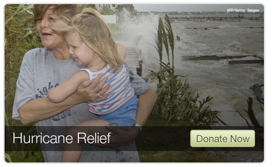 Hurricane Relief : Donate Now