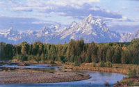 Image of the Grand Tetons from NPS