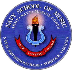 Navy School of Music Logo