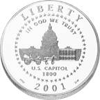 The U.S. Capitol Visitor Center Uncirculated Clad Half Dollar