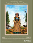 NRCS 2007 American Indian Heritage Month Poster is entitled, "We are One Family Dedicated to Protecting Mother Earth”  (NRCS image -- click to enlarge)