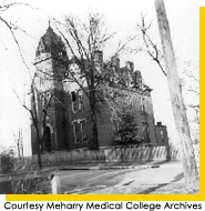 Meharry Medical College, 1894. Courtesy Meharry Medical College Archives