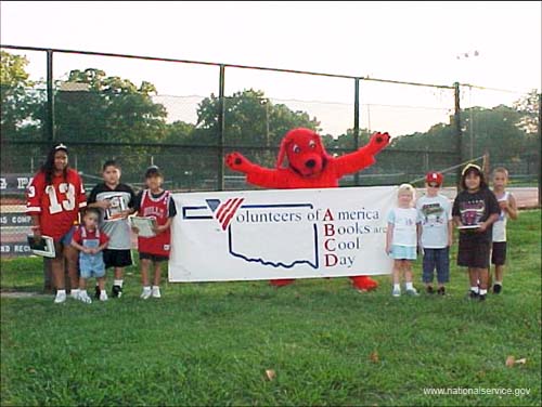 Volunteers of America OKlahoma RSVP Book Drive