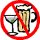 no alcohol icon