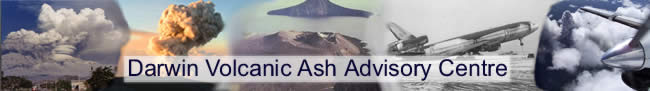 Darwin Volcanic Ash Advisory Centre graphic