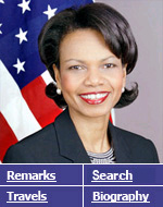 U.S. Secretary of State Condoleezza Rice