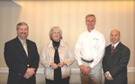 (from left) US Fish and Wildlife Service Chief Dale Hall, US Geological Survey Associate Director of Biology Susan Haseltine, FSA Deputy Administrator for Farm Programs John Johnson, and NRCS Chief Arlen Lancaster (NRCS photos -- click to enlarge)