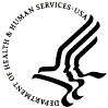 HHS logo: Department of Health and Human Services, USA