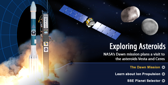 Exploring Asteroids: NASA's Dawn mission plans a visit to the asteroids Vesta and Ceres
