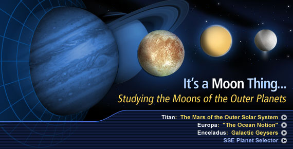 It's a Moon Thing...: Studying the Moons of the Outer Planets