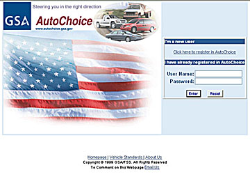 Screenshot and link to the AutoChoice website
