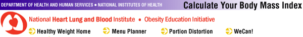 Calculate Your Body Mass Index