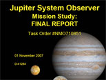 Jupiter System Observer Mission Study: FINAL REPORT