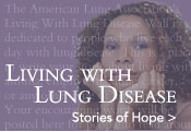 Share your story of living with lung disease