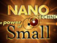 Logo for "Nanotechnology: The Power of Small" television series