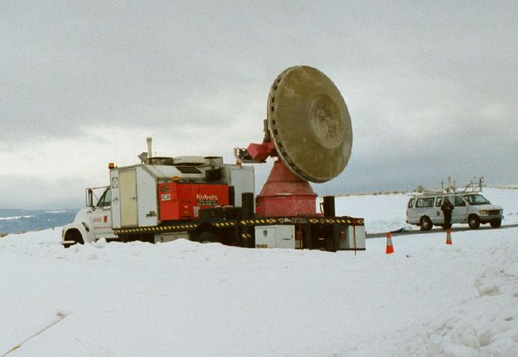 Doppler on Wheels collects winter weather data