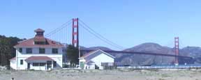 Visitor Center near the Golden Gate Bridge