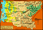 King County map