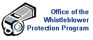 Office of the Whistleblower Protection Program Logo