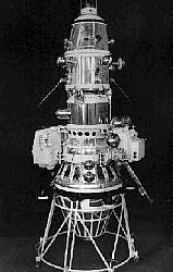 Image of the Luna 10 spacecraft