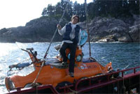 Delta submersible survey in southeast Alaska