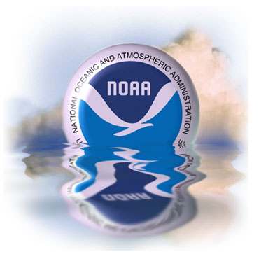 noaa logo with sea and sky
