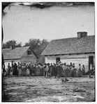 Beaufort, South Carolina. Group of negroes on J.J. Smith's plantation