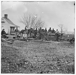 Aiken's Landing, Virginia (vicinity). Negro group at Aiken's farm