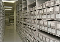 View of the Stacks at Archives II