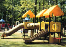 photo of composite play structure