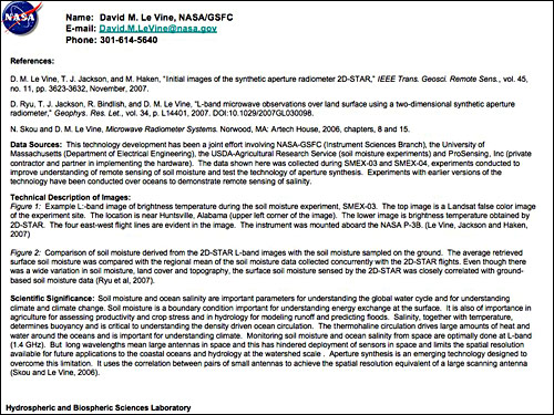 Slide 04: Synthetic Aperture Microwave Radiometry at L-band for Remote Sensing of Soil Moisture and Ocean Salinity (continued)