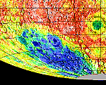 [Topography of South Pole - Aitken Basin]