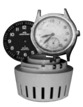 Gauge, illuminated watch dial, and smoke detector