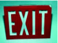 Tritium Exit signs
