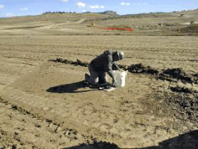 Tailings Cover, Gas Hills, Wyoming