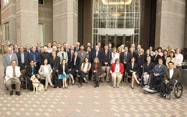 Group photo of the Telecommunications and Electronic and Information Technology Advisory Committee