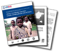 Image of USAID publication example covers.