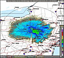 Latest radar image - click to enlarge