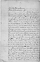 Petition and Affidavit of C.A. Stovall, 1858