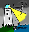 Lighthouse with Flood