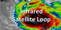 Infrared satellite loop prior to and during landfall of Hurricane Dolly (click here)