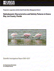 cover image: Hydrodynamic Characteristics and Salinity Patterns in Estero Bay, Lee County, Florida