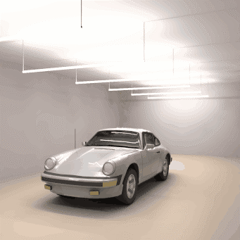 computer-generated image of car