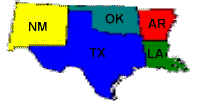 Dallas Region Map